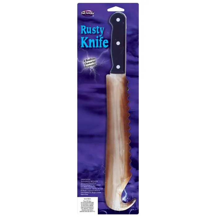 15?? Rusty Skinner Knife Creepy Props Fantastic Ornaments
