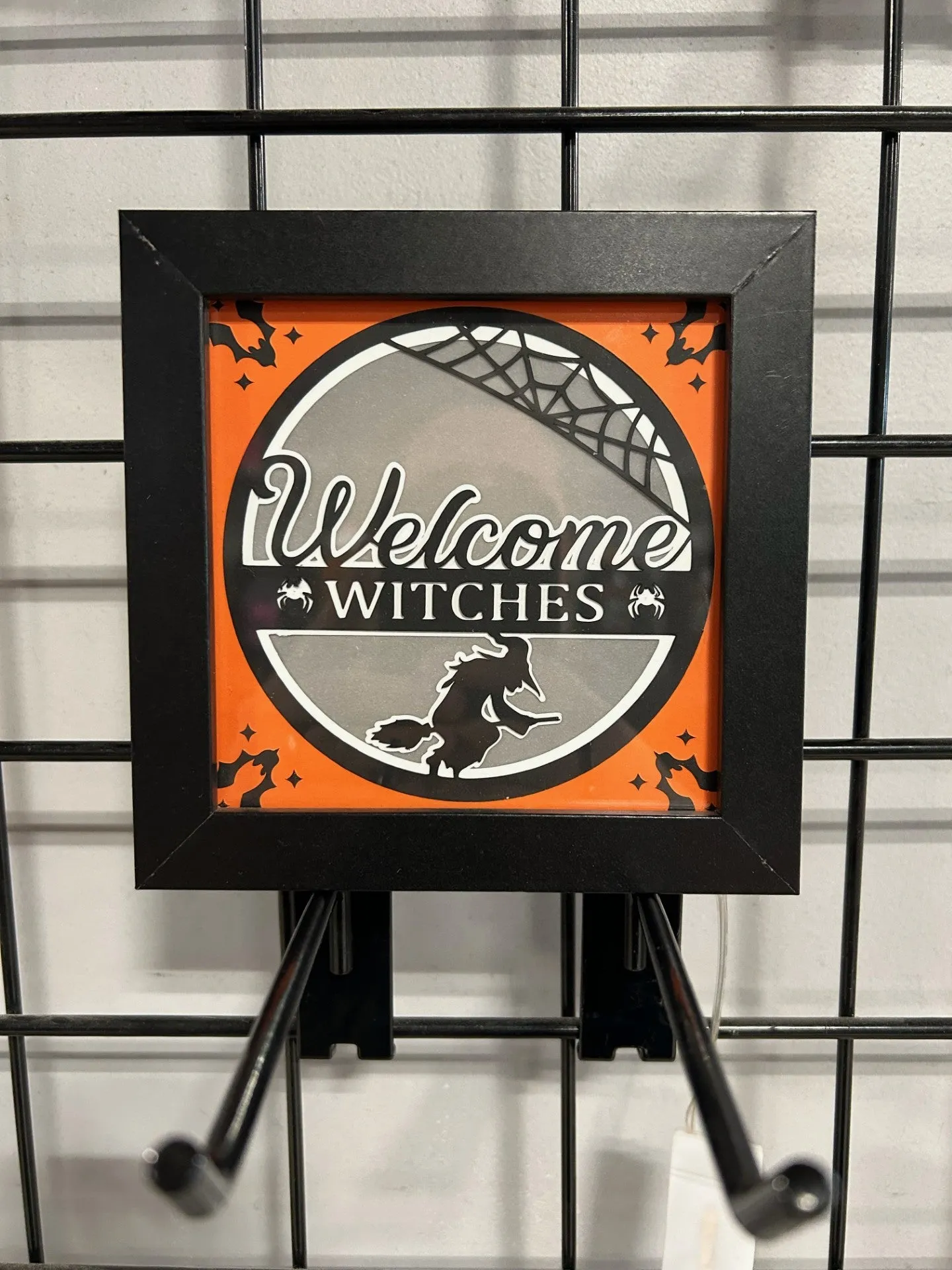 Wicked Accessories Fantastic Props 5X5 Welcome Witches Shadowbox