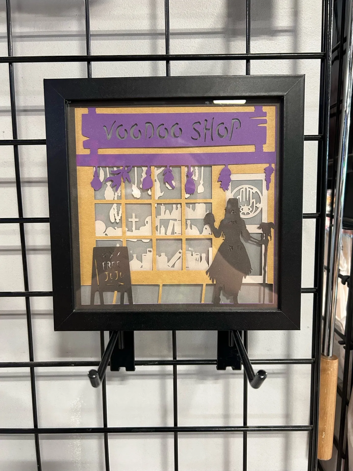 Ghoulish Supplies Wicked Decor 8x8 Voodoo Shop Shadowbox