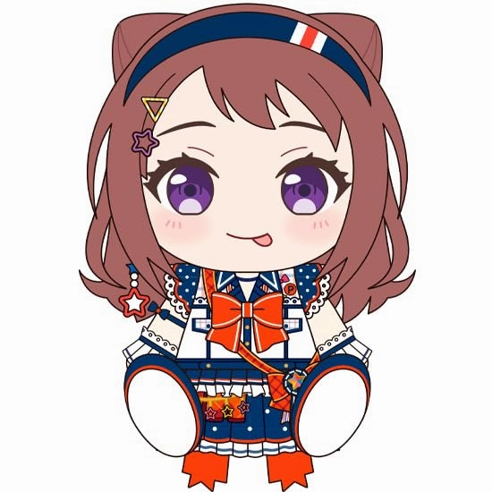 Art Article "BanG Dream!" Plushie Poppin'Party Toyama Kasumi