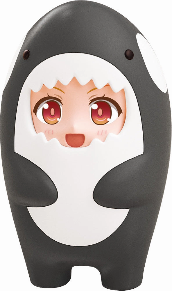"Kigurumi Face Parts Case" Nendoroid More Orca Whale Desktop Toy