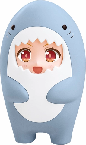 "Kigurumi Face Parts Case" Nendoroid More Shark Dog Statue