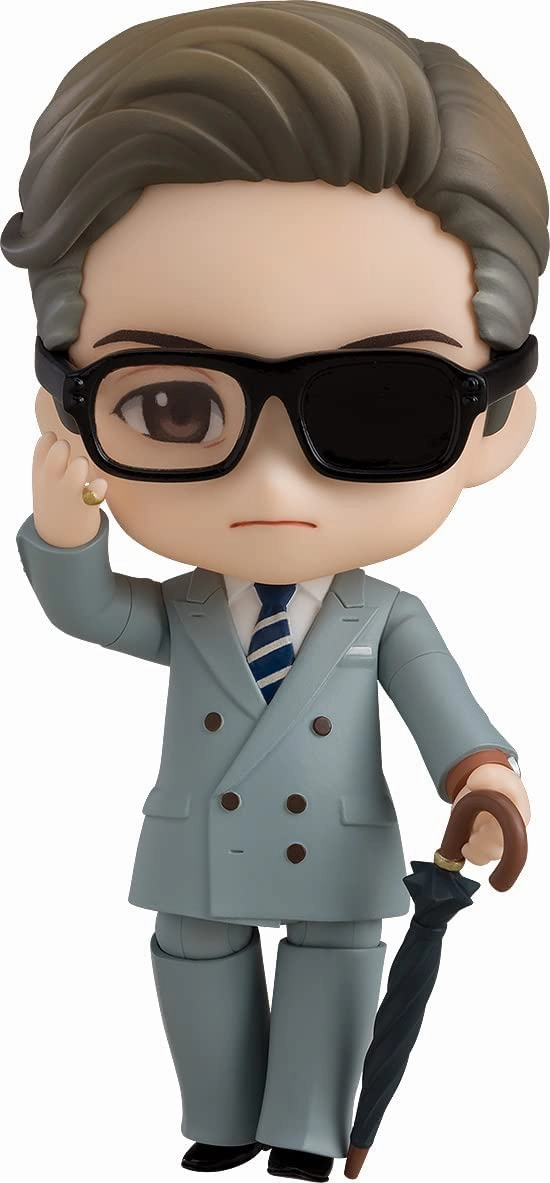 "Kingsman: The Golden Circle" Nendoroid#1825 Harry Galahad Hart Spiritual Figure Vinyl Toy