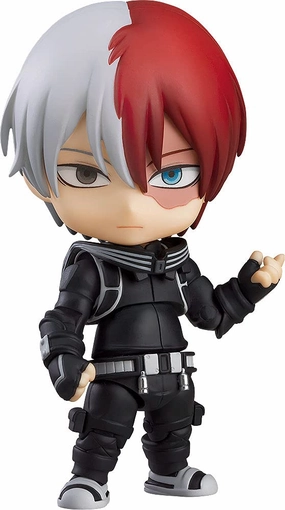 "My Hero Academia The Movie World Heroes' Mission" Nendoroid#1693 Todoroki Shoto Stealth Suit Ver. Variant Cover