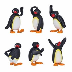 "Pingu" Trading Figure Pingu - Emotion Collection! Fantasy Unit Serious Investor