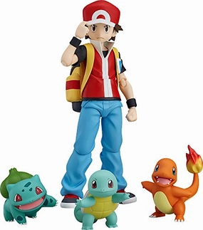 "Pokemon" Red Figma (#356) Pocket Monsters - Good Smile Company Travel Souvenir Limited Collection