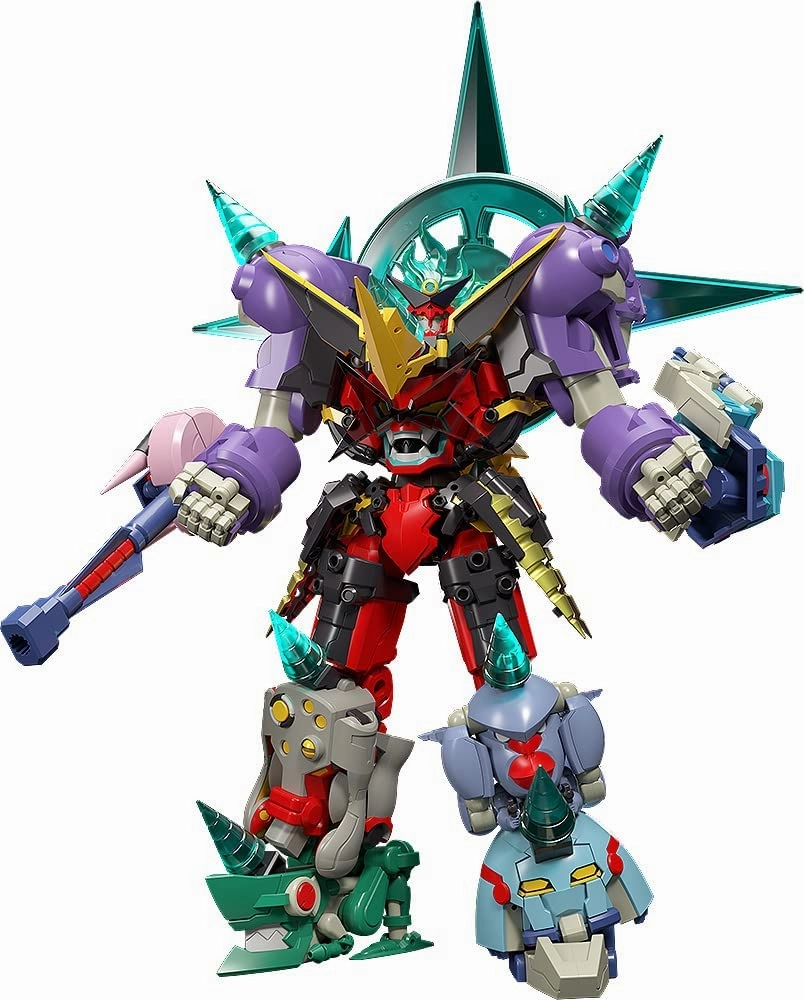"Tengen Toppa Gurren Lagann" THE GATTAI Infinite Combining Gurren Dan Lagann Character Decor
