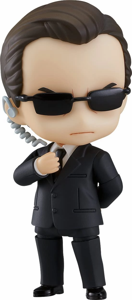 "The Matrix" Nendoroid#1872 Agent Smith Small Sculpture Minimalist Home