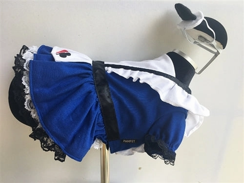 Alice Dress Dog Costume Charming Figures Scary Designs