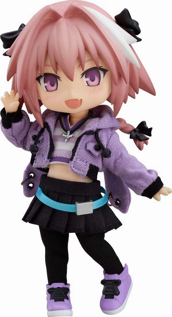 Art Deco Shareable Content Fate/Apocrypha - Nendoroid Doll  Rider of "Black" Astolfo Casual Ver. (Good Smile Company)