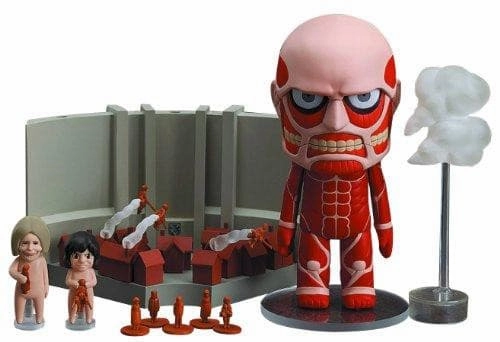 Series Set Attack on Titan Nendoroid Super-sized Giant & Giants set
