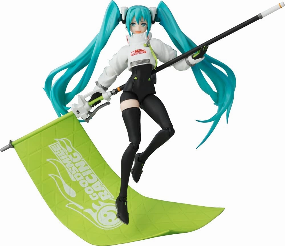 "Vocaloid Hatsune Miku" figma#SP-149 Hatsune Miku GT Project Racing Miku 2022 Ver. Child Safe Patio Decor