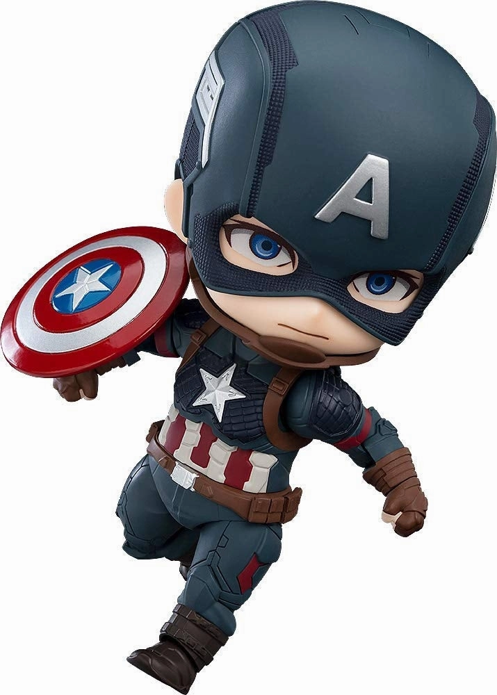 Action Hero Mathematical Model Avengers: Endgame - Captain America - Nendoroid #1218 - Endgame Edition, Standard Ver. (Good Smile Company)