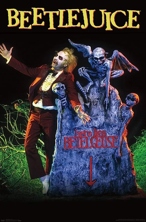 Charming Lights Beetlejuice - Graveyard Poster