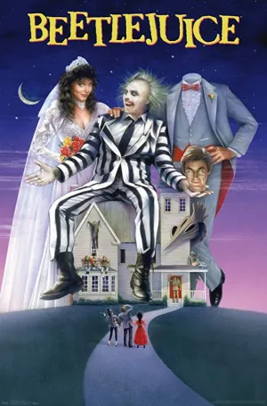 Beetlejuice Movie Poster Enchanting Decorations