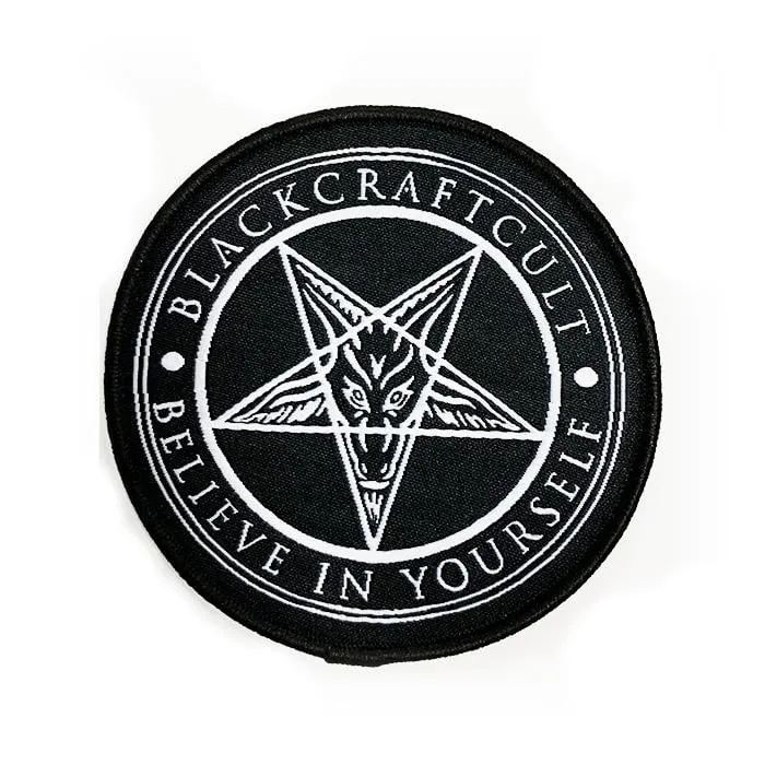 Spooky Crafts Mysterious Displays Believe In Yourself - Woven Patch