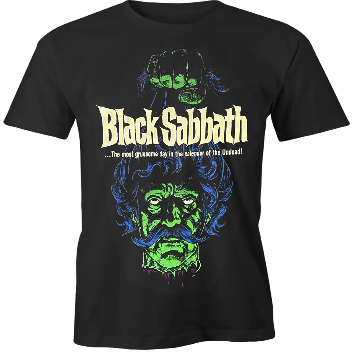 Black Sabbath - Severed Head Shirt CroppedLength