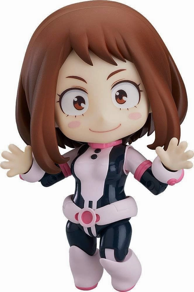 Boku no Hero Academia - Uraraka Ochaco - Nendoroid #1157 - Hero's Edition (Good Smile Company, Takara Tomy) Chibi Sculpture Plush Companion