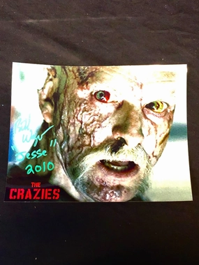 Brett Wagner Signed The Crazies 8x10 V1 Ghostly Figures