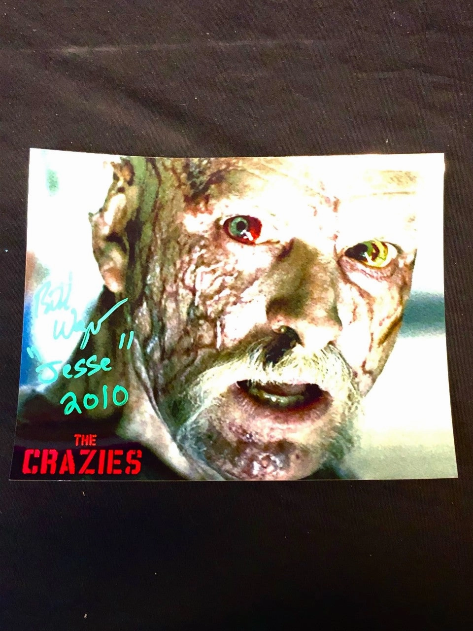 Brett Wagner Signed The Crazies 8x10 V1 Ghostly Figures