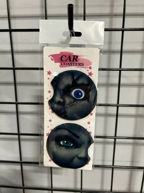 Bride of Chucky Car Coasters Frightening Decor