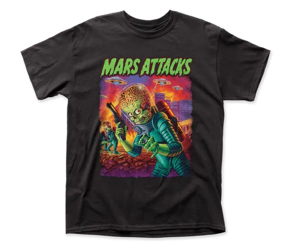 Mars Attacks UFOs Attack Brushed Interior Sustainable Production Methods