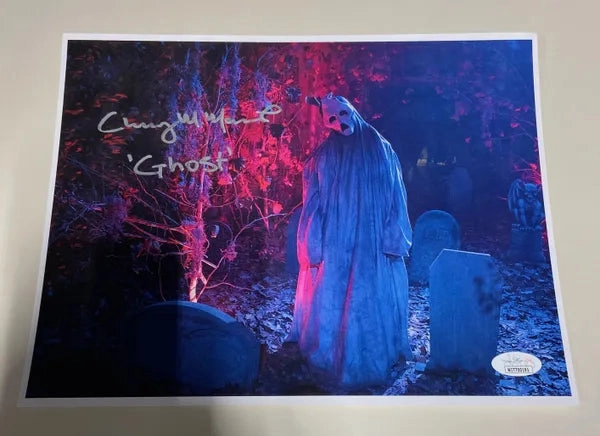 Mysterious Designs Eerie Ornaments Chaney Morrow Autographed HAUNT 8x10 Photograph (JSA Certified) - Version 1