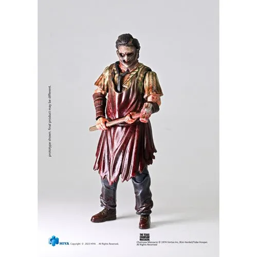 Texas Chainsaw Massacre 2003 Leatherface Slaughter Version Exquisite Mini 1:18 Action Figure - Previews Exclusive Scary Accents Fantastic Decor