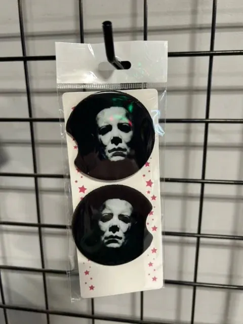 Creepy Crafts Ghoulish Supplies Myers The Shape Car Coasters