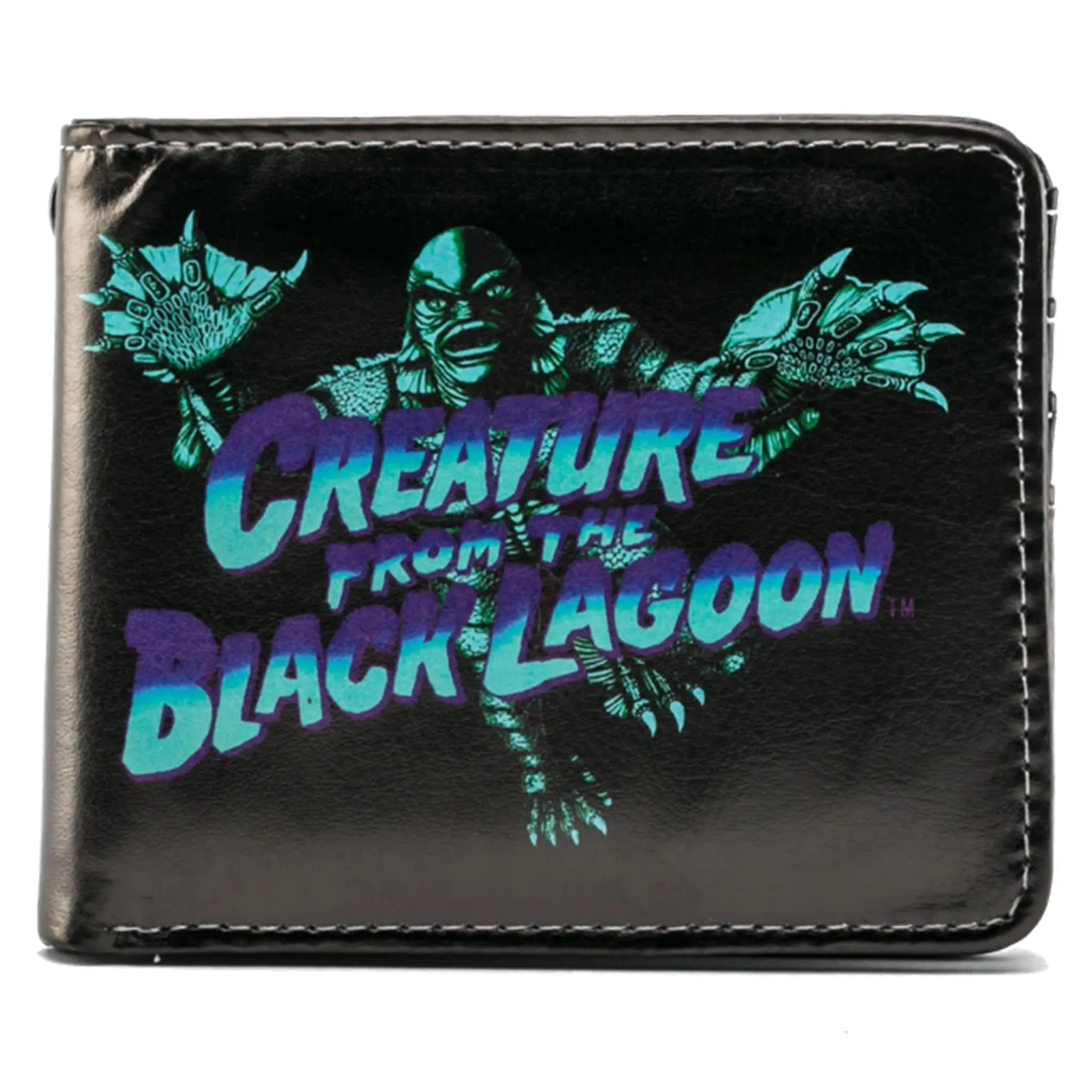 Playful Figures Charming Ornaments Blue Creature from the Black Lagoon Billfold Wallet