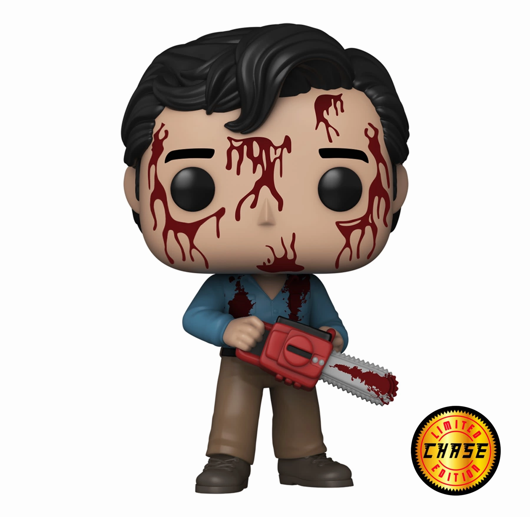 CHASE Exclusive Funko POP! The Evil Dead 40th Anniversary Ash Vinyl Figure Wicked Displays Ghoulish Displays