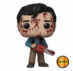 CHASE Exclusive Funko POP! The Evil Dead 40th Anniversary Ash Vinyl Figure Whimsical Accents