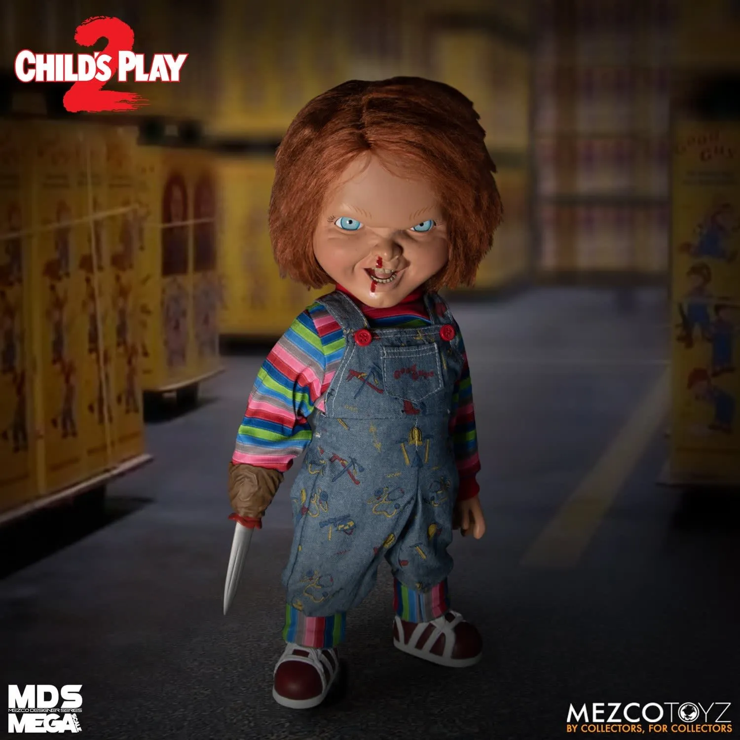 Child's Play 2: Talking Menacing Chucky MDS Mega Spooky Supplies