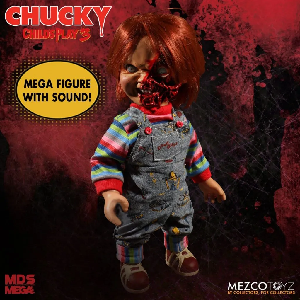 Monster Decorations Charming Supplies Child's Play 3: Talking Pizza Face Chucky
