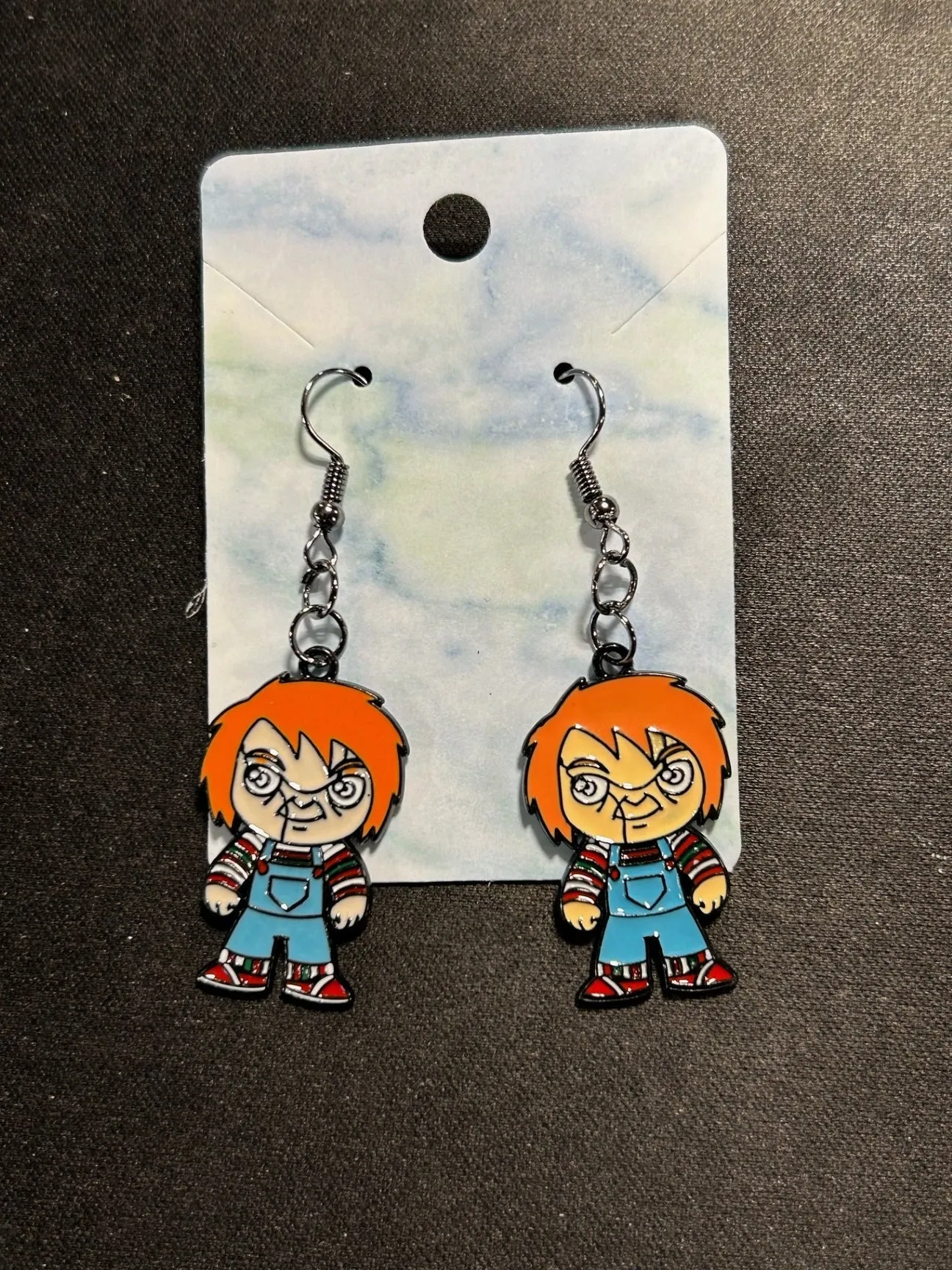 Ghostly Decor Wicked Masks Chucky Full Body Earrings