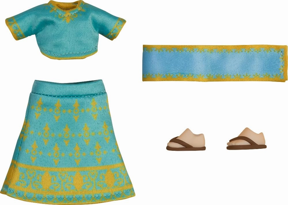 Nendoroid Doll Outfit Set World Tour India - Girl (Mint) Collectible piece