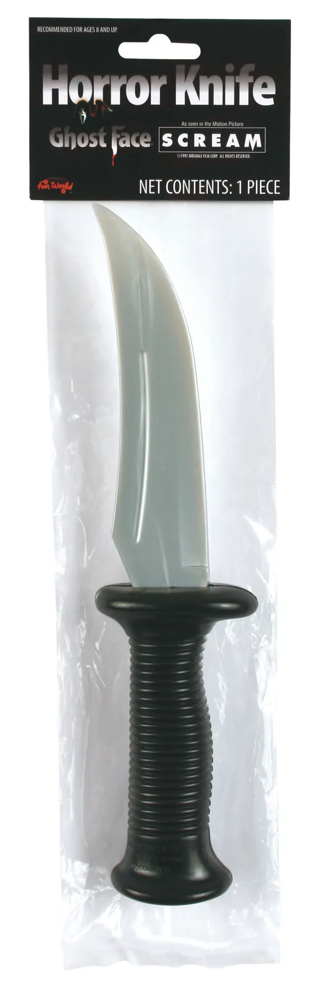 Classic Ghost Face Bowie Knife! Haunted Party