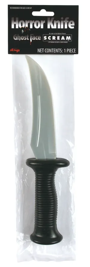 Ghoulish Designs Mystical Accents Classic Ghost Face Bowie Knife!