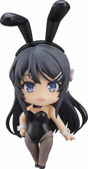 Toy Figurine Nendoroid "Seishun Buta Yaro wa Bunny Girl-senpai no Yume wo Minai" Sakurajima Mai Bunny Girl Ver.