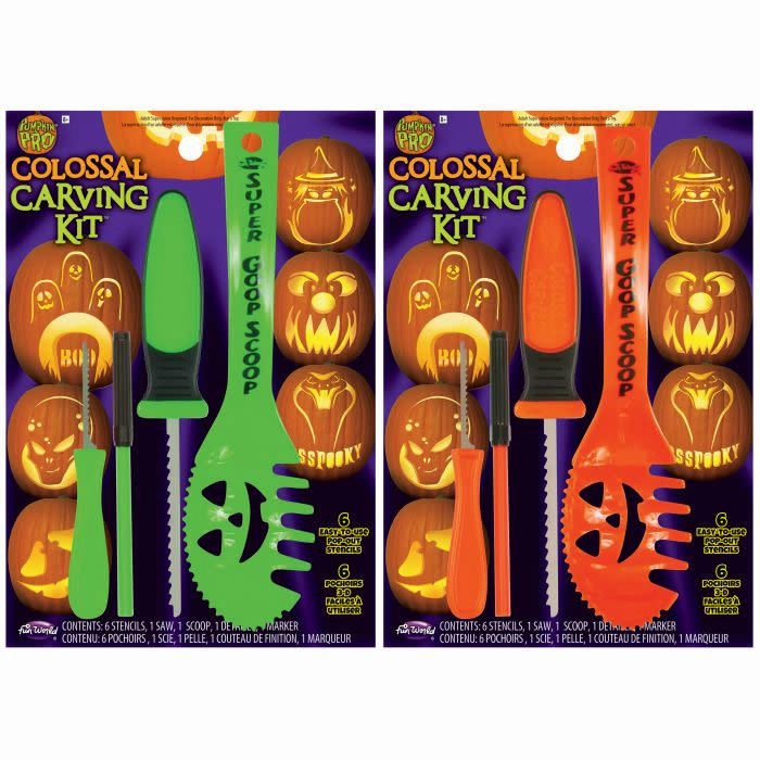 Mystical Accents Monster Displays Colossal 10-Piece Carving Kit