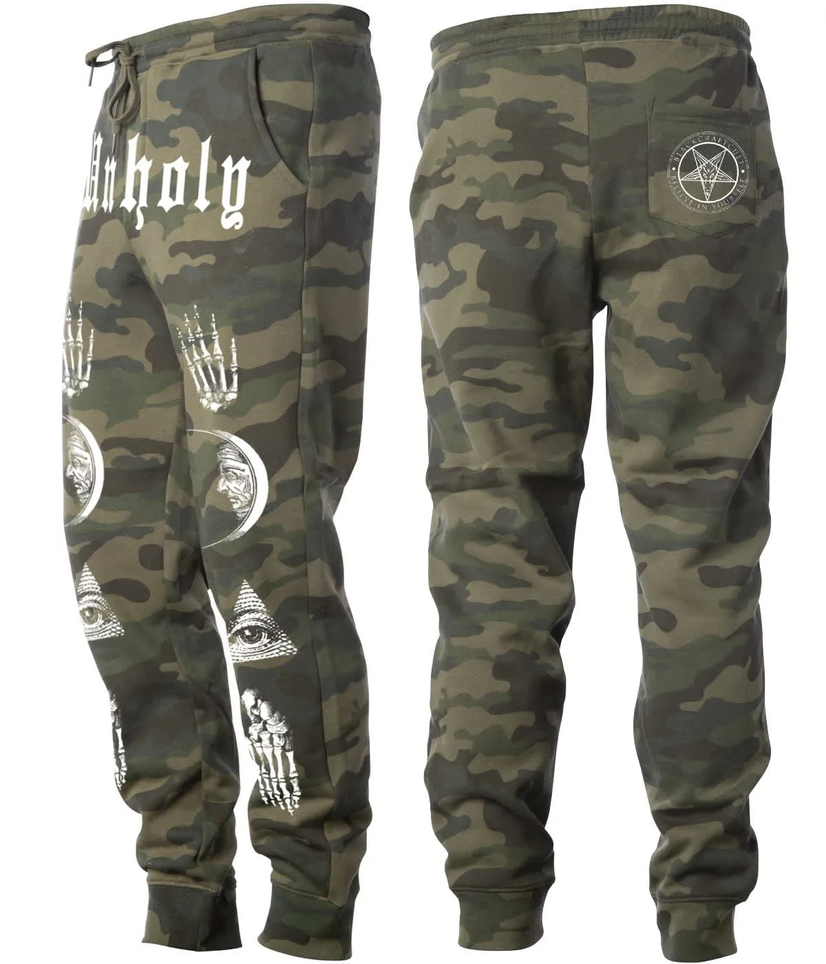 QuickDry Unholy - Camo Joggers