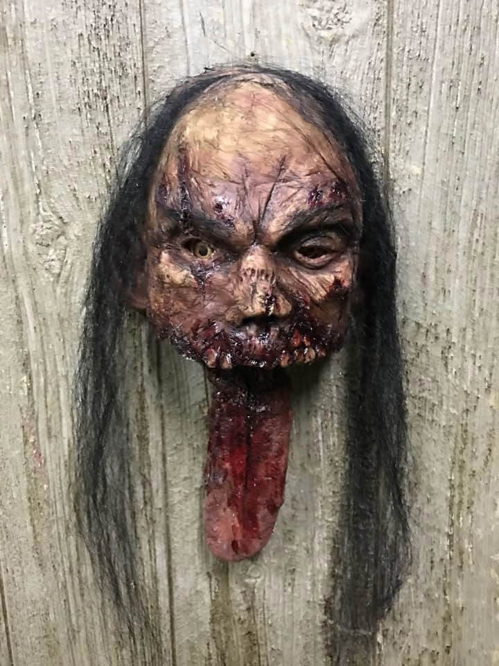 Creepin' Up The Walls Dead Licker Ghoulish Masks Whimsical Party