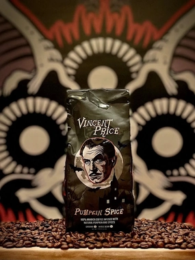 Fantastic Accessories Dead Sled Coffee - Vincent Price Pumpkin Spice Ground Coffee