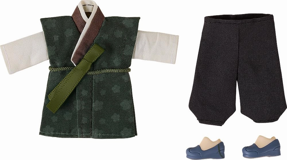 Nendoroid Doll Outfit Set World Tour Korea - Boy (Green) Vinyl Showcase Villain Figure