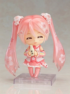 Steampunk Gadget Anime Character Vocaloid Nendoroid #500 Hatsune Miku Sakura Bloomed in Japan ver.  - Good Smile Company