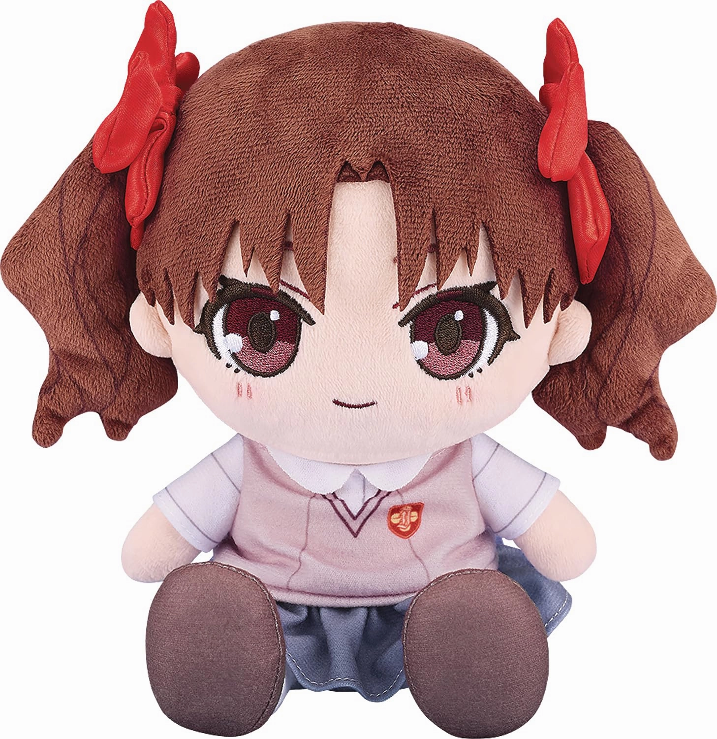 "A Certain Scientific Railgun T" Chocopuni Plushie Shirai Kuroko Vinyl Figure Chibi Model