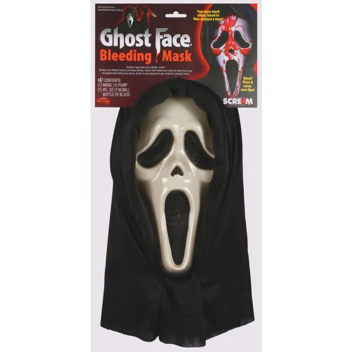 Dripping Bleeding Ghost Face? Mask Whimsical Displays