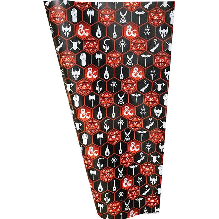 Creepy Designs Creepy Decor DUNGEONS & DRAGONS - CRITICAL ROLL WRAPPING PAPER