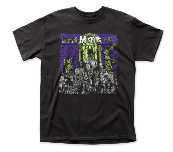 Misfits ?C Earth A.D. Shirt Distressed Texture Organic Cotton Fiber