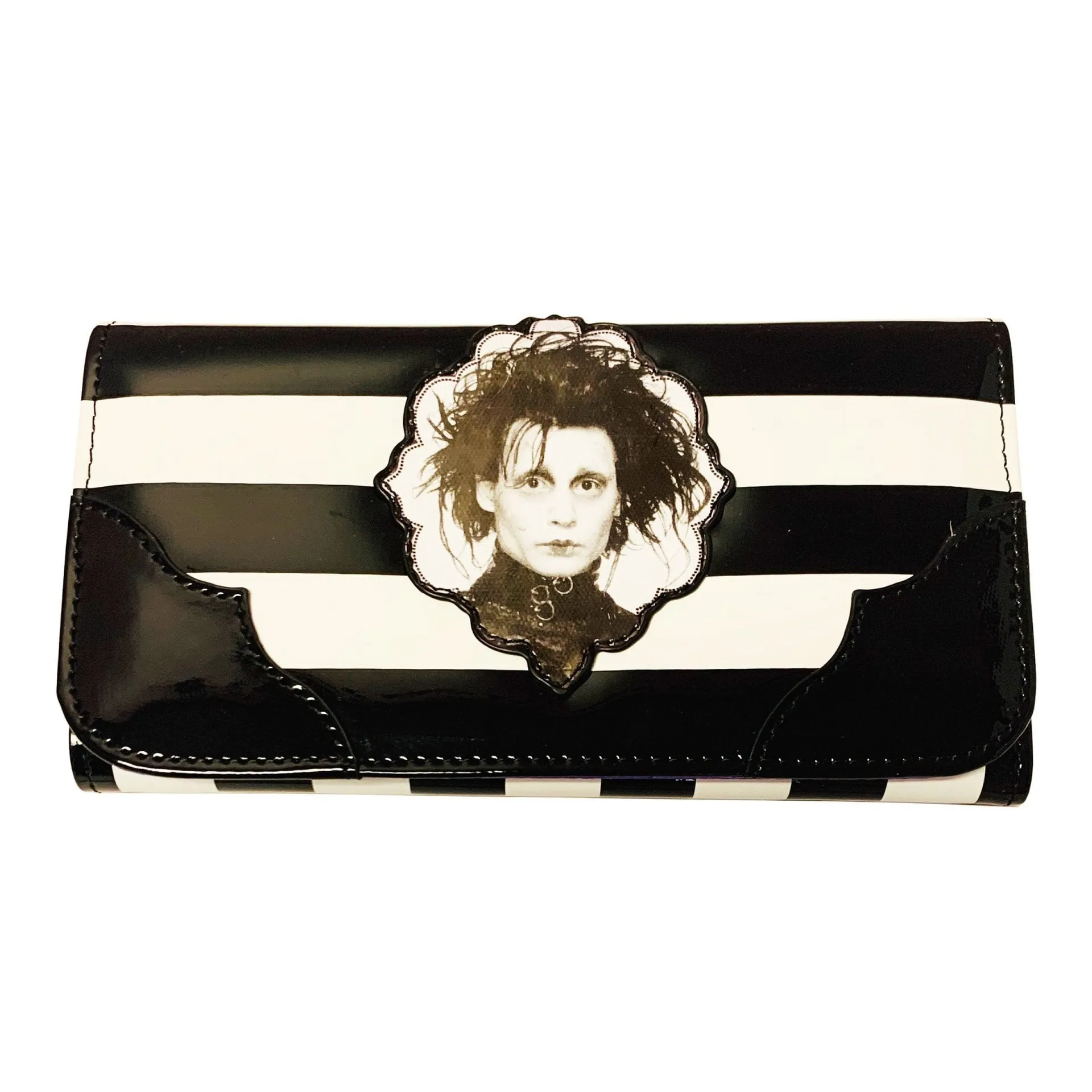 Edward Scissorhands Striped Wallet Scary Party Monster Ornaments
